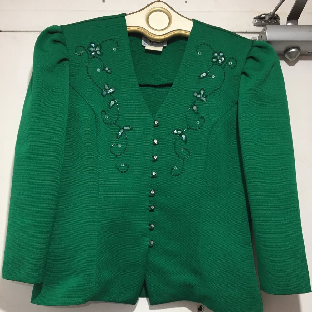 VINTAGE NU-MODE EMBELLISHED JACKETS SIZE S